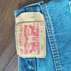 Men's Levi's 501s Button Fly